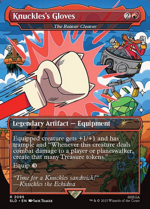 Knuckles's Gloves - The Reaver Cleaver - SLD - 2095