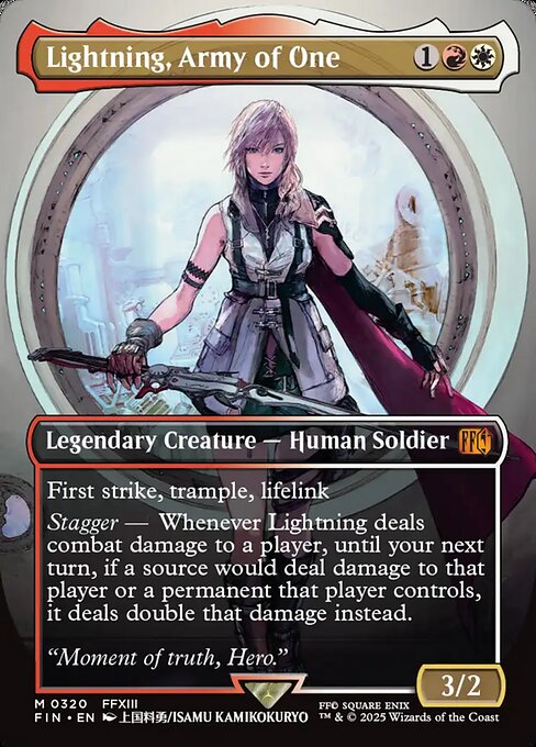 Lightning, Army of One (0320) (Borderless) - FIN - 320