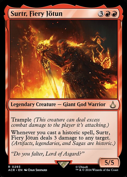 Surtr, Fiery Jötun - ACR - 293