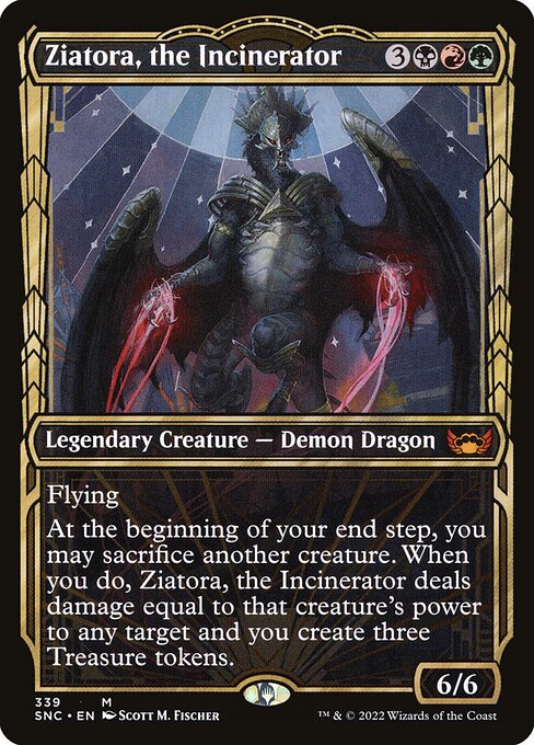 Ziatora, the Incinerator (Showcase) - SNC - 339