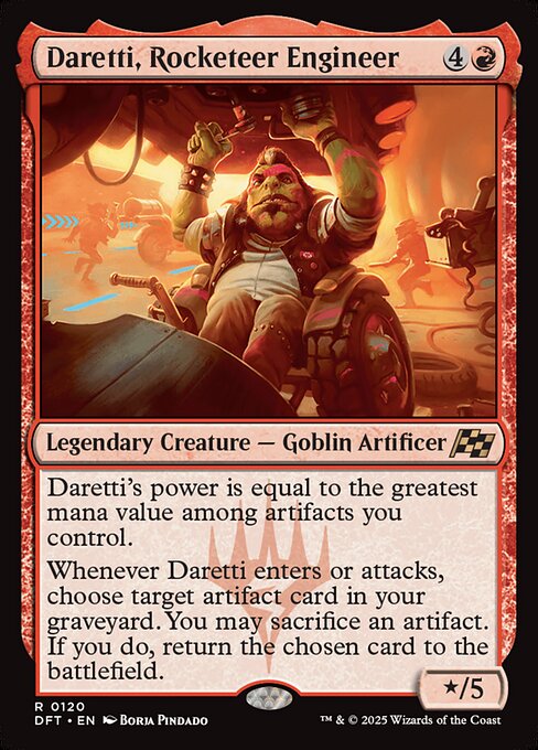 Daretti, Rocketeer Engineer - DFT - 120