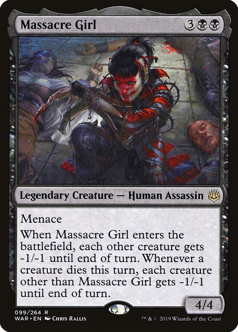 Massacre Girl - WAR - 99