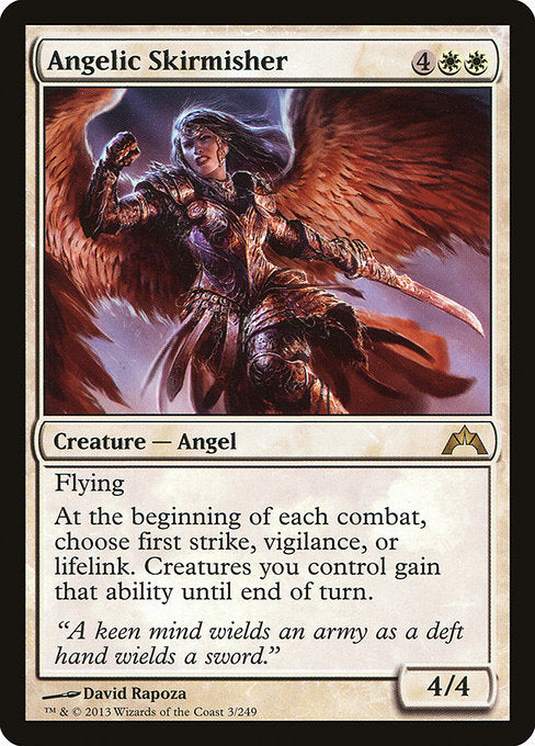 Angelic Skirmisher (Foil) - GTC - 3