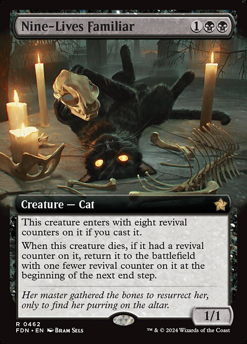 Nine-Lives Familiar (Extended Art) - FDN - 462