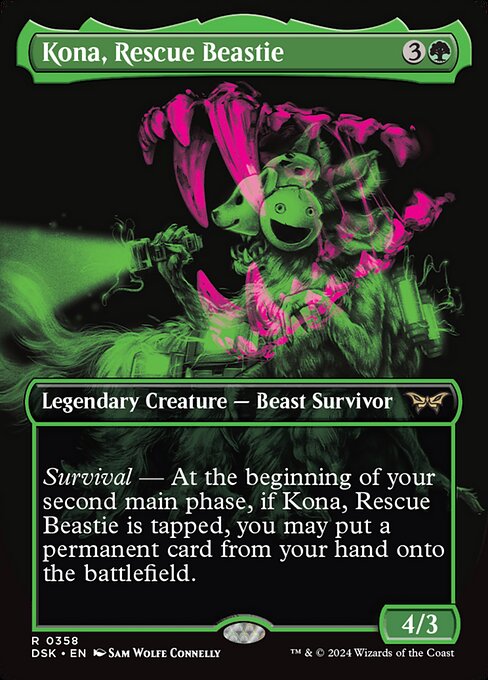 Kona, Rescue Beastie (Showcase) (Foil) - DSK - 358