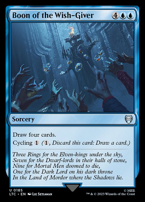 Boon of the Wish-Giver - LTC - 185