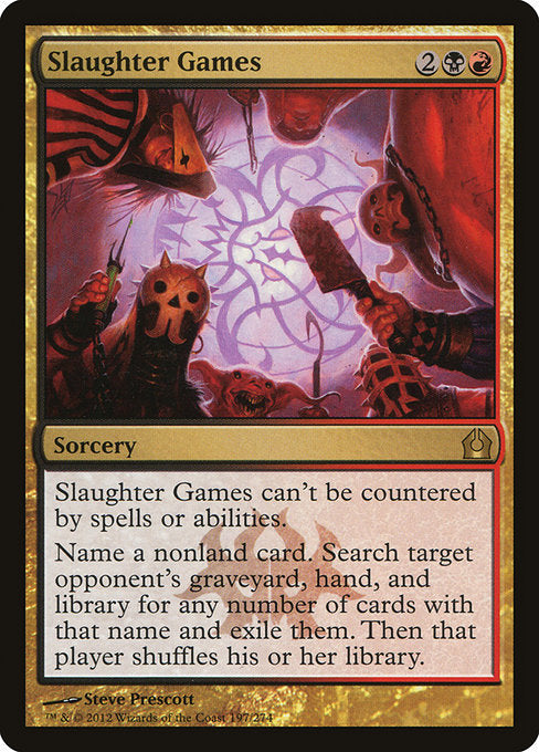 Slaughter Games (Foil) - RTR - 197