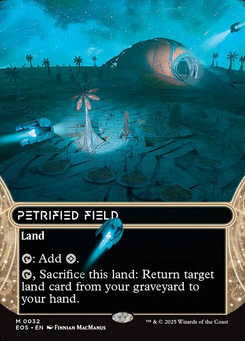 Petrified Field (0032) (Borderless) (Foil) - EOS - 32