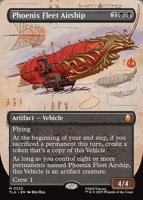 Phoenix Fleet Airship (Borderless) - TLA - 323