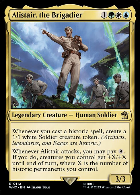 Alistair, the Brigadier - WHO - 112