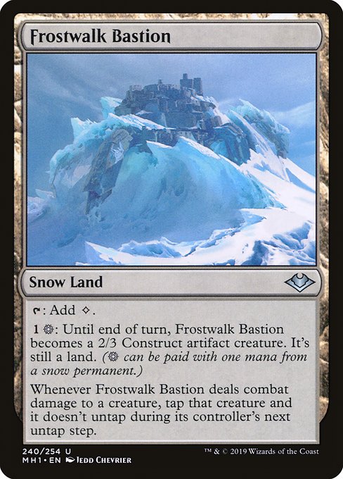 Frostwalk Bastion - MH1 - 240