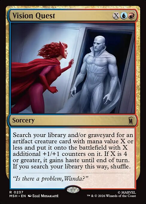 Vision Quest (Foil) - MSH - 237