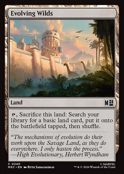 Evolving Wilds - MSC - 240