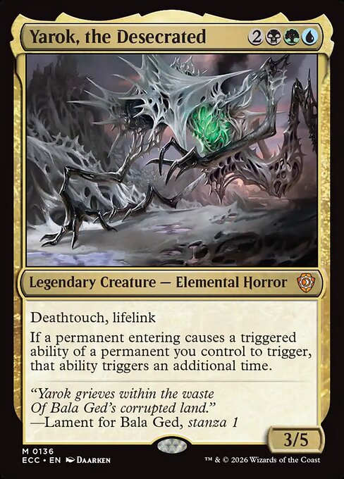 Yarok, the Desecrated - ECC - 136