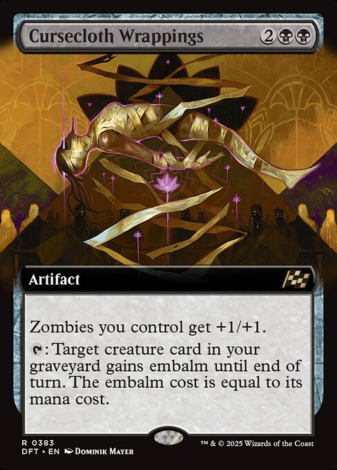 Cursecloth Wrappings (Extended Art) - DFT - 383