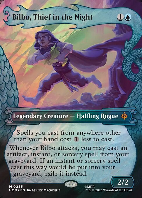 Bilbo, Thief in the Night (Showcase) (Surge Foil) - HOB - 255