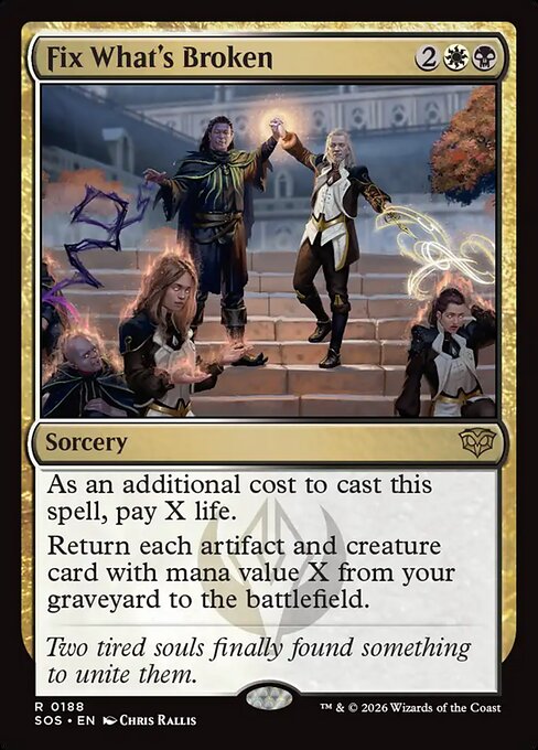 Fix What's Broken - SOS - 188