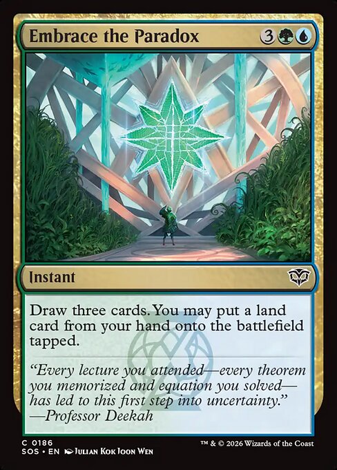 Embrace the Paradox - SOS - 186