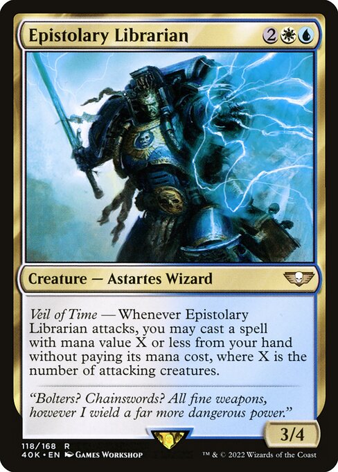 Epistolary Librarian - 40K - 118