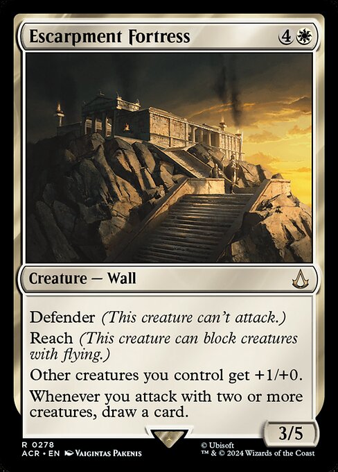 Escarpment Fortress - ACR - 278
