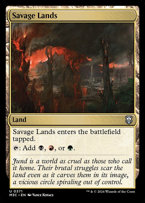 Savage Lands - M3C - 371