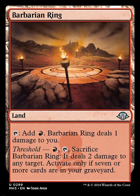 Barbarian Ring - MH3 - 299