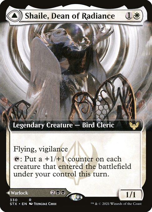 Shaile, Dean of Radiance (Extended Art) (Foil) - STX - 330