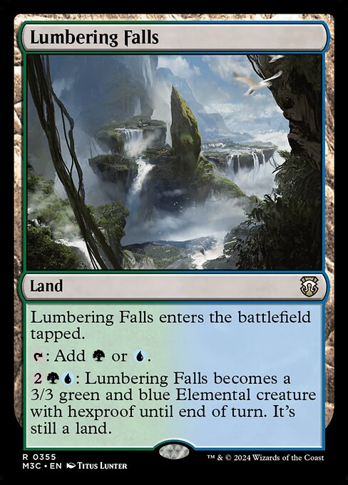 Lumbering Falls - M3C - 355