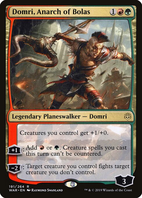 Domri, Anarch of Bolas - WAR - 191