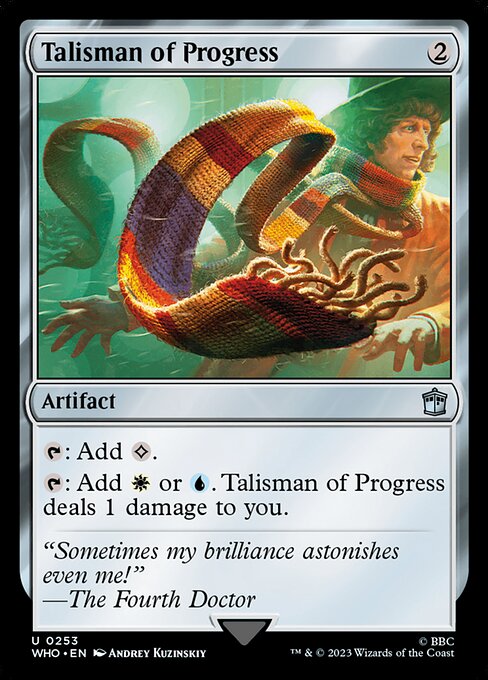 Talisman of Progress - WHO - 253