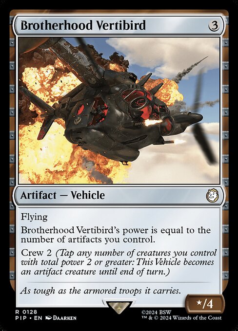 Brotherhood Vertibird - PIP - 128