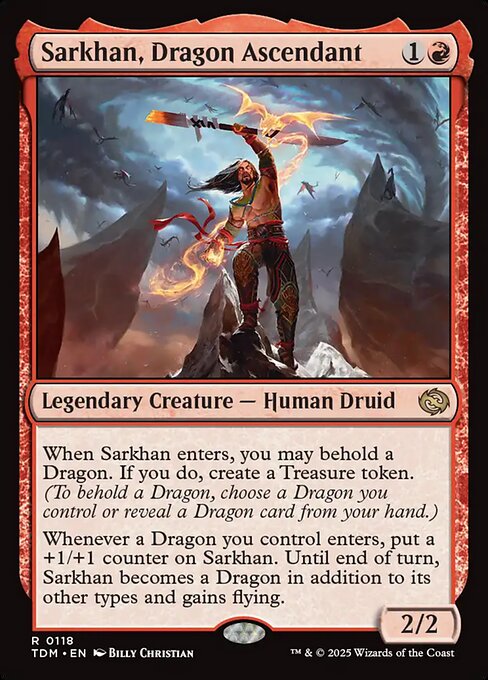 Sarkhan, Dragon Ascendant - TDM - 118