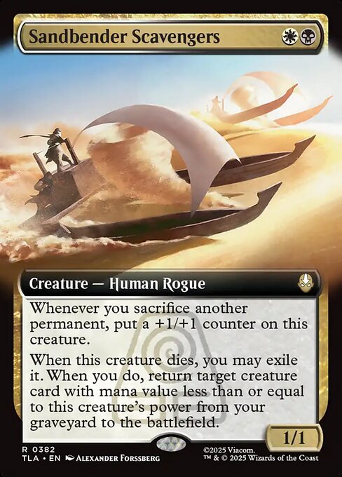 Sandbender Scavengers (Extended Art) (Foil) - TLA - 382