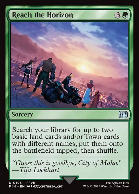 Reach the Horizon - FIN - 195
