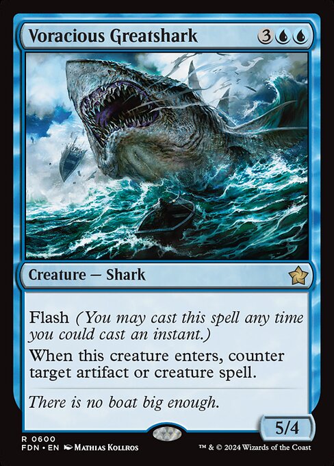 Voracious Greatshark - FDN - 600