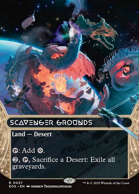 Scavenger Grounds (0037) (Borderless) (Foil) - EOS - 37