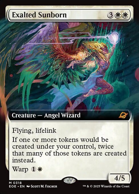 Exalted Sunborn (Extended Art) - EOE - 318