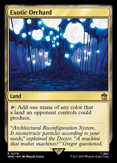 Exotic Orchard - WHO - 276