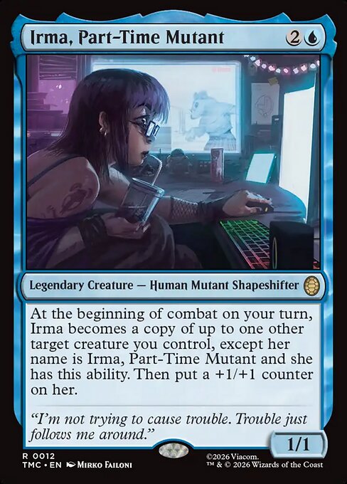 Irma, Part-Time Mutant - TMC - 12