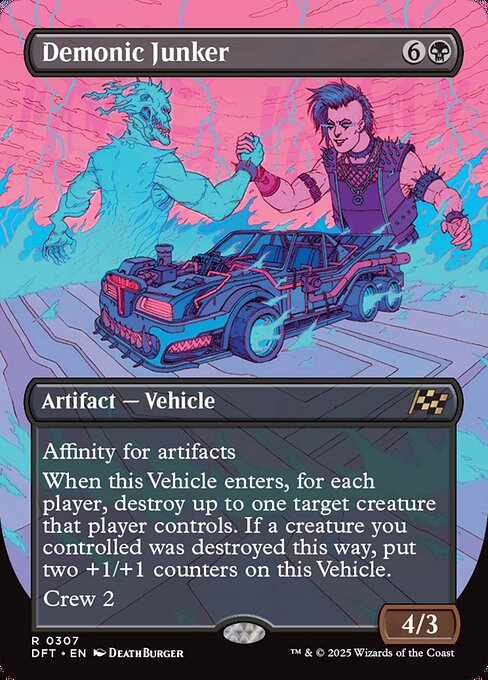 Demonic Junker (Borderless) - DFT - 307