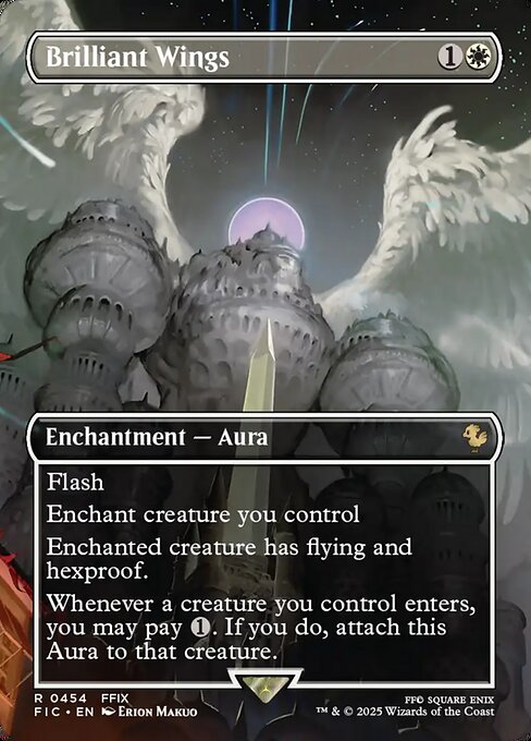 Brilliant Wings (Borderless) (Foil) - FIC - 454