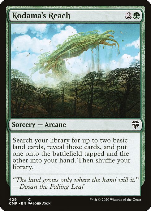 Kodama's Reach - CMR - 429