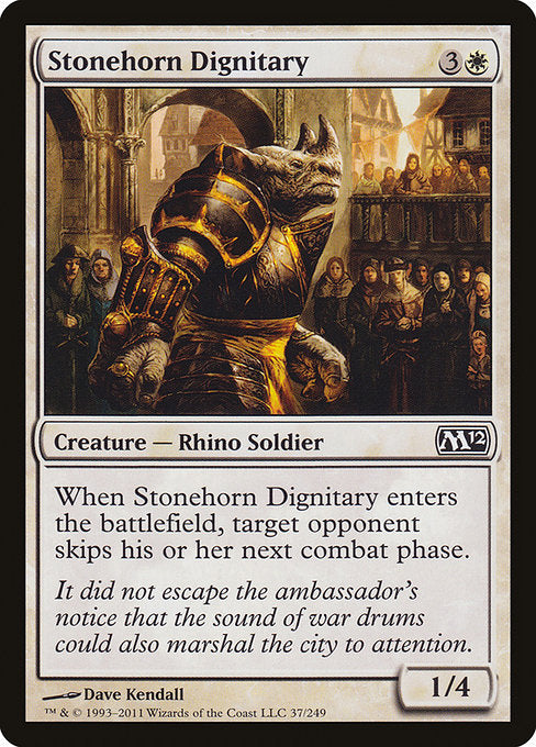 Stonehorn Dignitary - M12 - 37