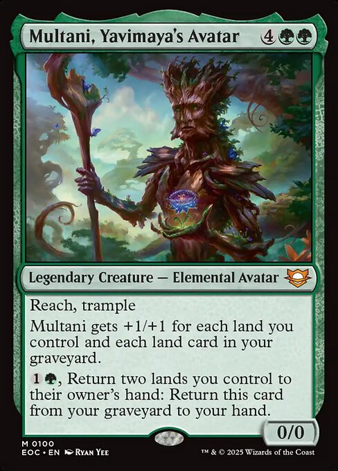 Multani, Yavimaya's Avatar - EOC - 100