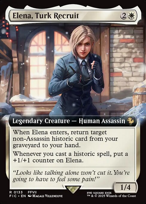 Elena, Turk Recruit (Extended Art) - FIC - 133