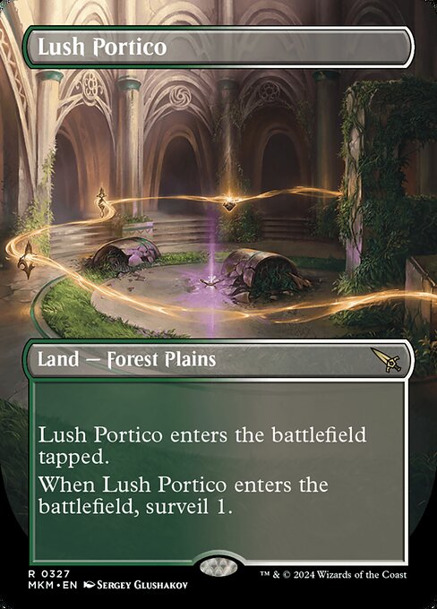 Lush Portico (Borderless) - MKM - 327