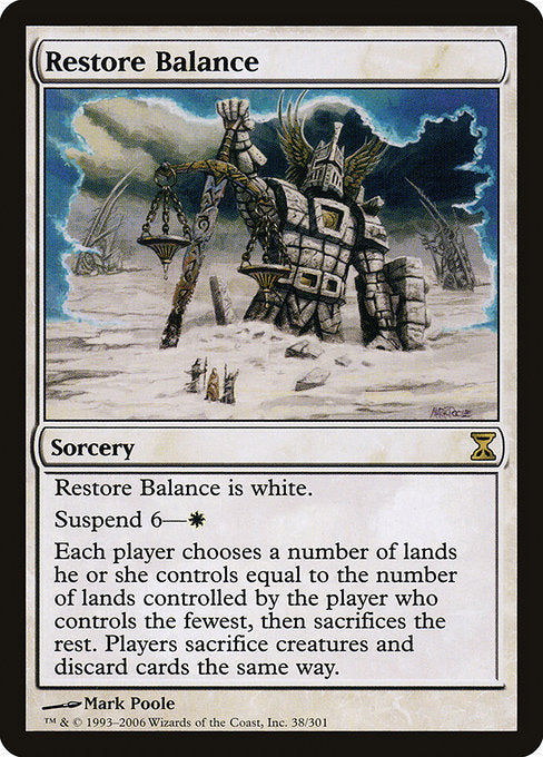 Restore Balance - TSP - 38
