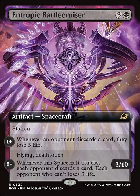 Entropic Battlecruiser (Extended Art) - EOE - 332