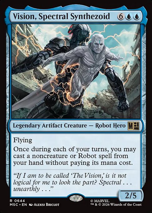 Vision, Spectral Synthezoid (Foil) - MSC - 644