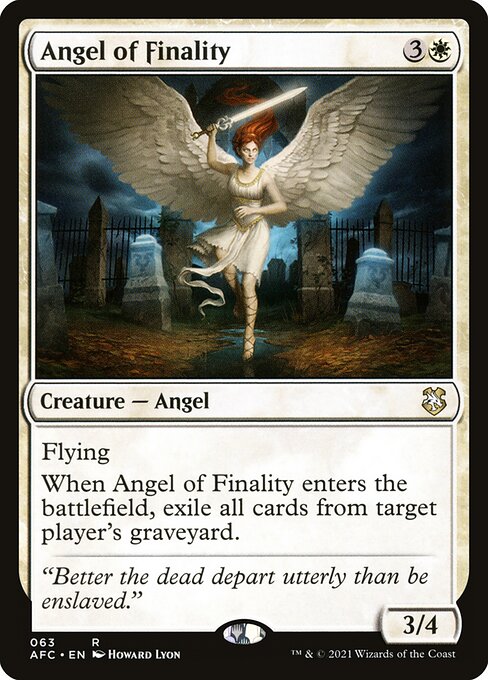 Angel of Finality - AFC - 63